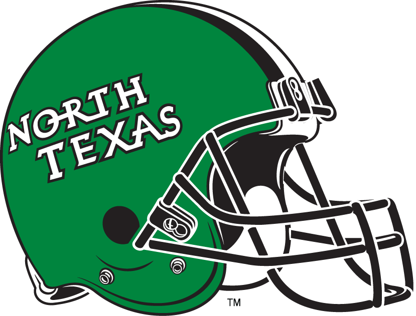 North Texas Mean Green 2005-Pres Helmet Logo diy fabric transfer